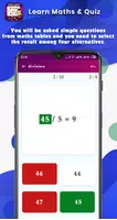 Math Game :  learn and workout ảnh chụp màn hình 6