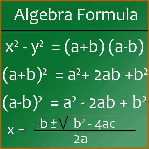 Maths Algebra Formula