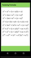 Maths Algebra Formula ภาพหน้าจอ 2