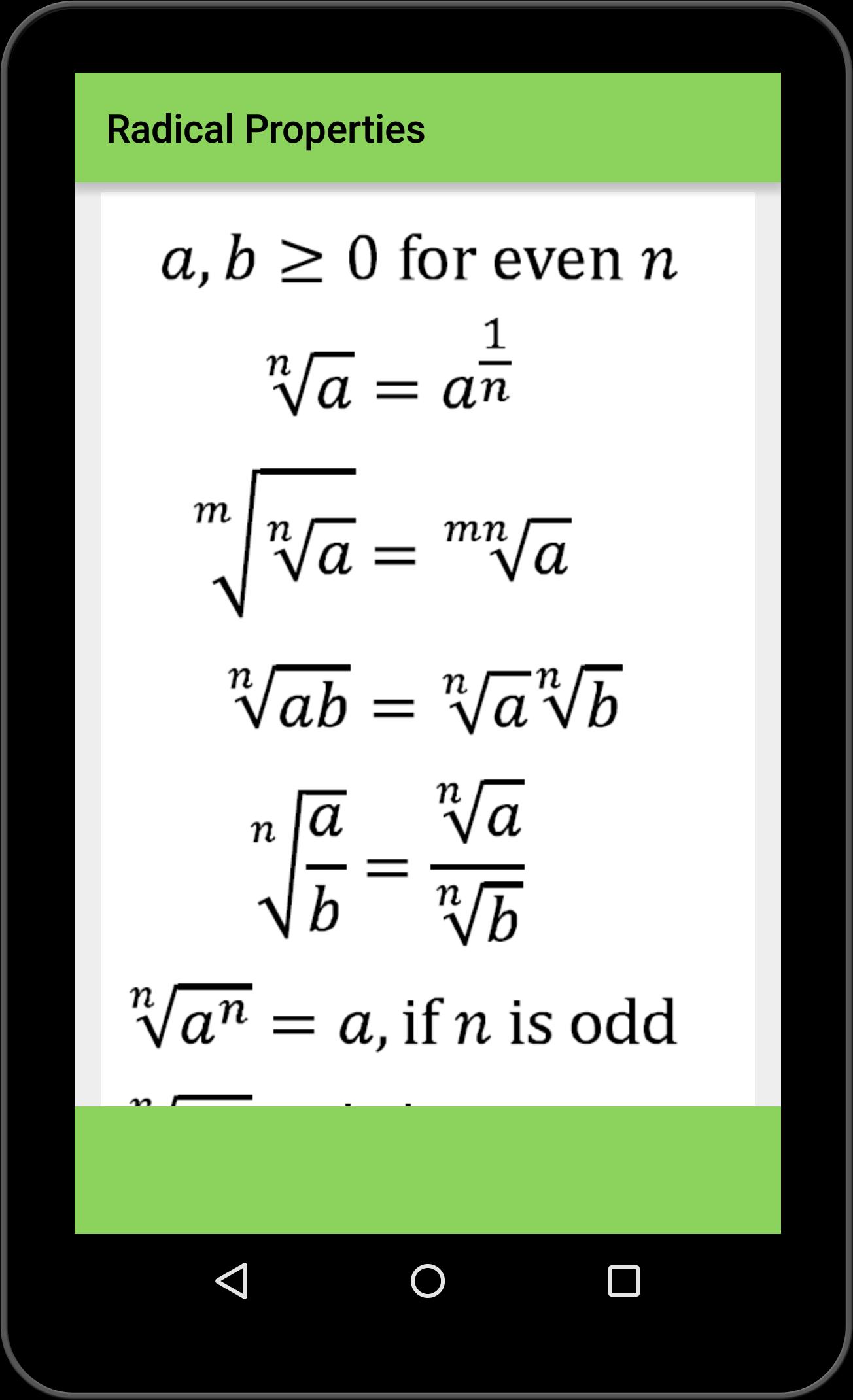 Maths Algebra Formula APK for Android Download