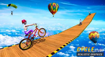 BMX Bicycle Ramp Stunt Games Affiche