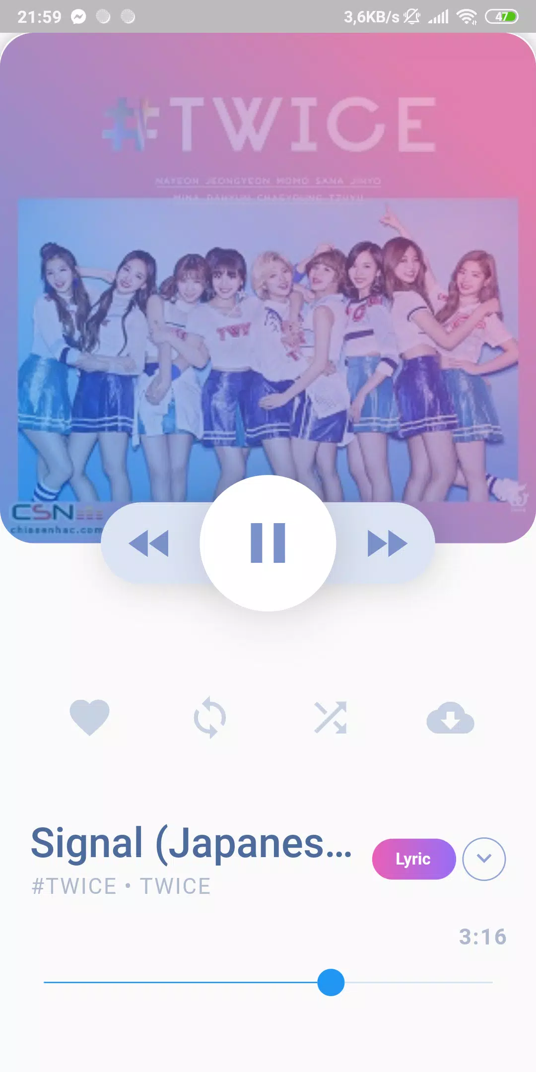 Twice Lyrics - Kpop Music Song 2019 APK for Android Download