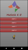 Matletik K-8 Matematik الملصق