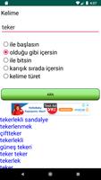 2 Schermata Kelime Peşinde