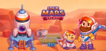 Idle Mars Colony: farm tycoon