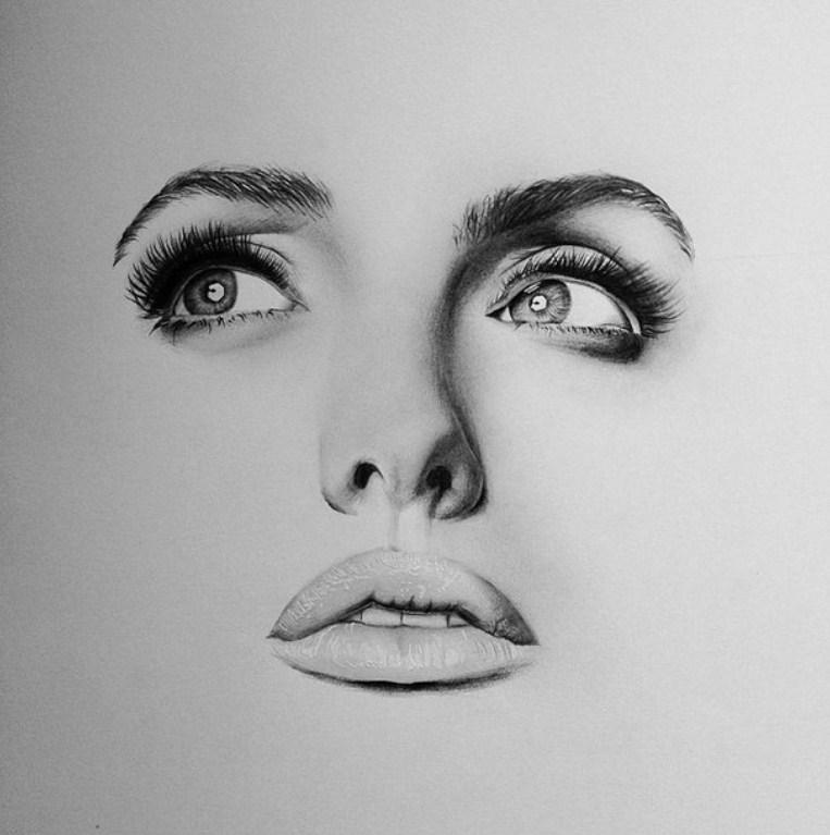 Лицо рисунок. Красивое лицо рисунок карандашом. Лицо девушки рисунок карандашом. Нарисовать женское лицо карандашом.