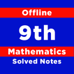 9th class math solution آئیکن