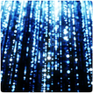 Matrix Particles 3D Wallpaper