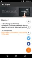 1 Schermata Matrix42 Mobile