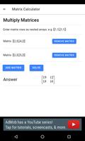 Linear Algebra Matrix Calculator screenshot 1