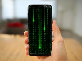 Digital Matrix Live Wallpaper Pro پوسٹر