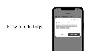 Tagged Notes App - Tag Pad capture d'écran 2