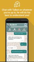 Talbot, the chatbot Affiche