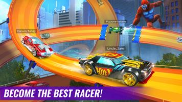 Hot Wheels Infinite Loop الملصق