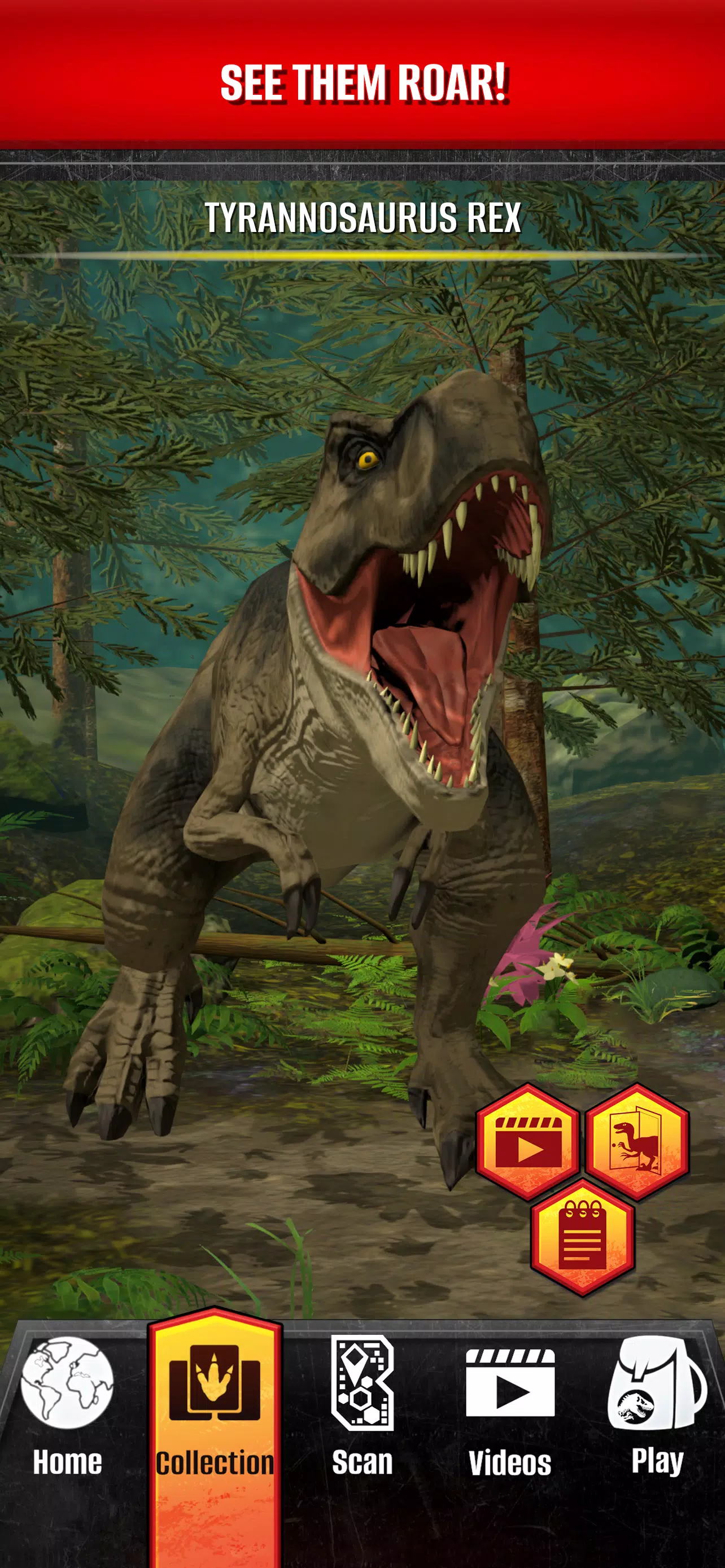 Jurassic Park Games Dino Game mobile android iOS pre-register-TapTap