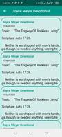 Joyce Meyer Devotional screenshot 1