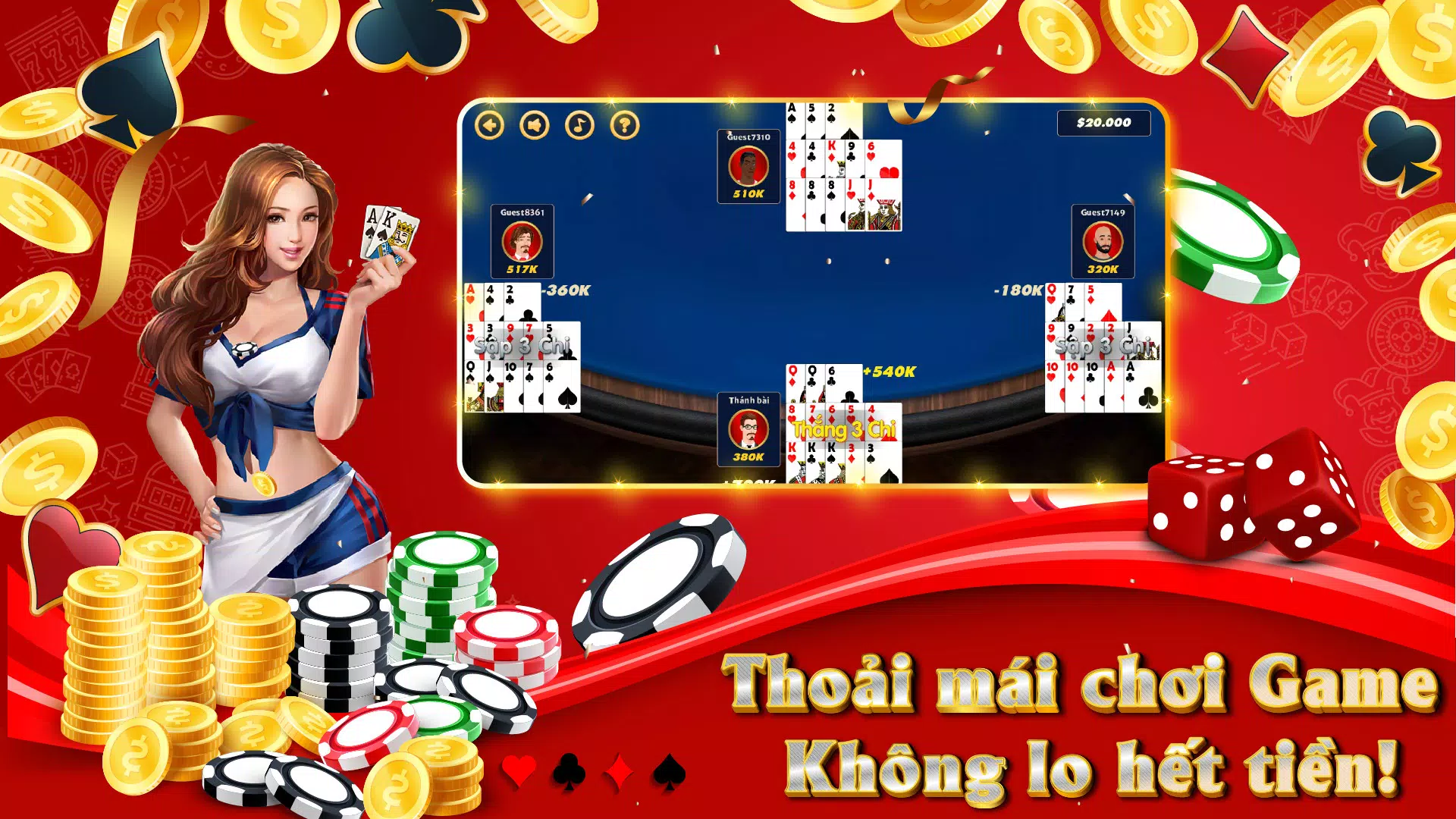Chinese Poker (Mau Binh) Chinese Poker (Mau Binh)