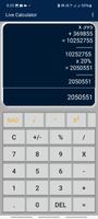 Live Calculator 截圖 1