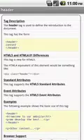 HTML5 Pro Quick Guide captura de pantalla 5