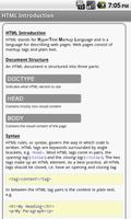 HTML Pro Quick Guide Free capture d'écran 1
