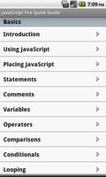 JS Pro Quick Guide Free Affiche