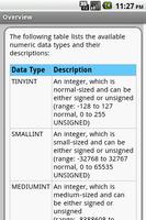 MySQL Pro Quick Guide Free capture d'écran 3