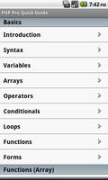 PHP Pro Quick Guide Free poster
