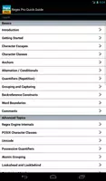 Regex Pro Quick Guide Free capture d'écran 6