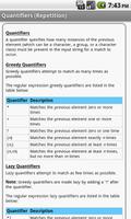 Regex Pro Quick Guide Free screenshot 2