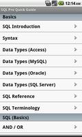 SQL Pro Quick Guide poster