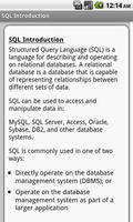 SQL Pro Quick Guide Free capture d'écran 1