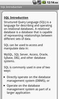 SQL Pro Quick Guide Free screenshot 1