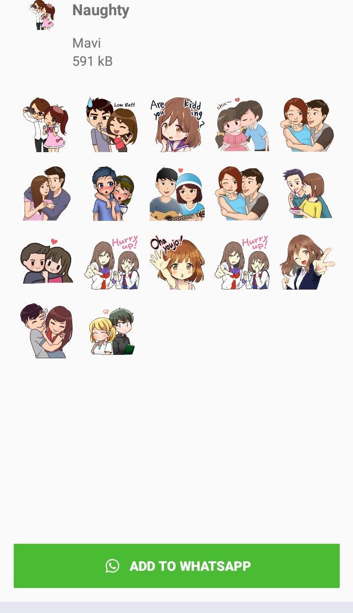 So Cute Romantic Love Sticker Pack For Whatsapp For Android Apk