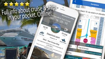Cruise Itinerary & Cruise Plan पोस्टर
