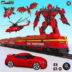 Dino Robot Transform Car Games icon