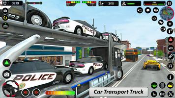 Police Transports Car Parking screenshot 2