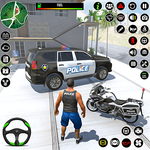 Police Car Cargo Transport icon