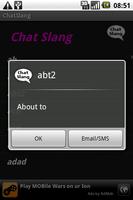 Chat Slang ảnh chụp màn hình 1