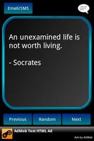 Socrates Quotes Affiche