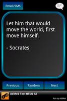 برنامه‌نما Socrates Quotes عکس از صفحه