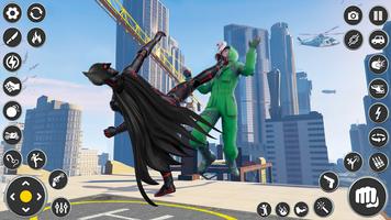 برنامه‌نما Flying Spider Rope- Hero Games عکس از صفحه