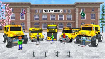 City School Bus Driving Sim:3D Plakat