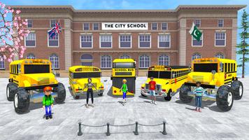 City School Bus Driving Affiche