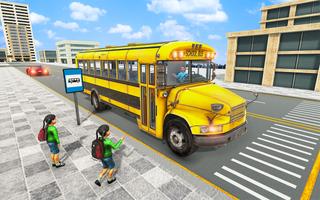 City School Bus Driving Sim:3D Screenshot 1