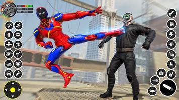 Spider Hero Man Spider Game captura de pantalla 2