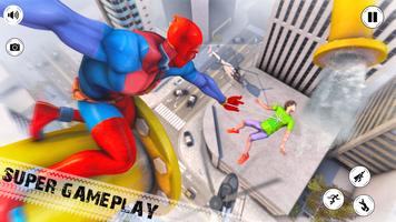 2 Schermata Spider Hero Man Rope Games