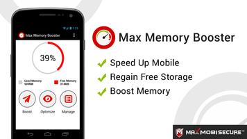 Max Memory Booster Affiche