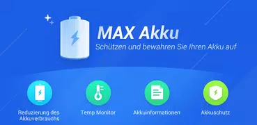 MAX Akku - Akkulaufzeitretter, Akkuschutz