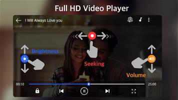 Full HD Video Player پوسٹر