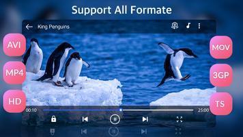 Full HD Video Player اسکرین شاٹ 1